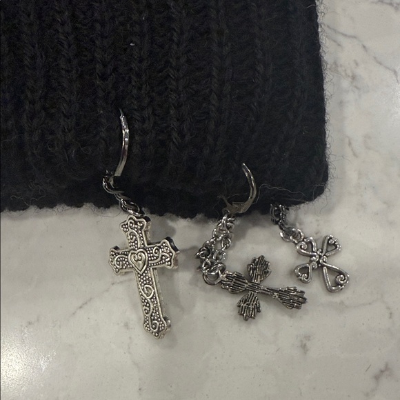 R13 cashmere beanie with chains - Picture 4 of 5